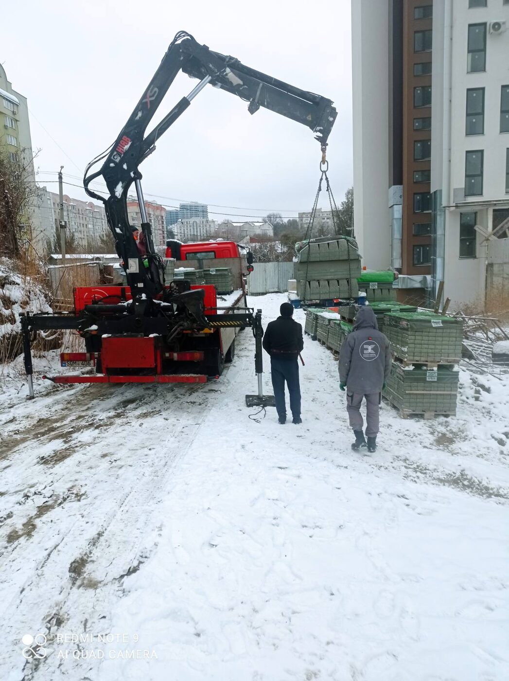 Lucrare Auto Grițcan — transport cu manipulator 4